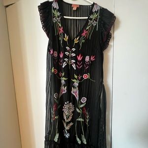 Beautiful dress from anthropology brand “not so serious” worn once